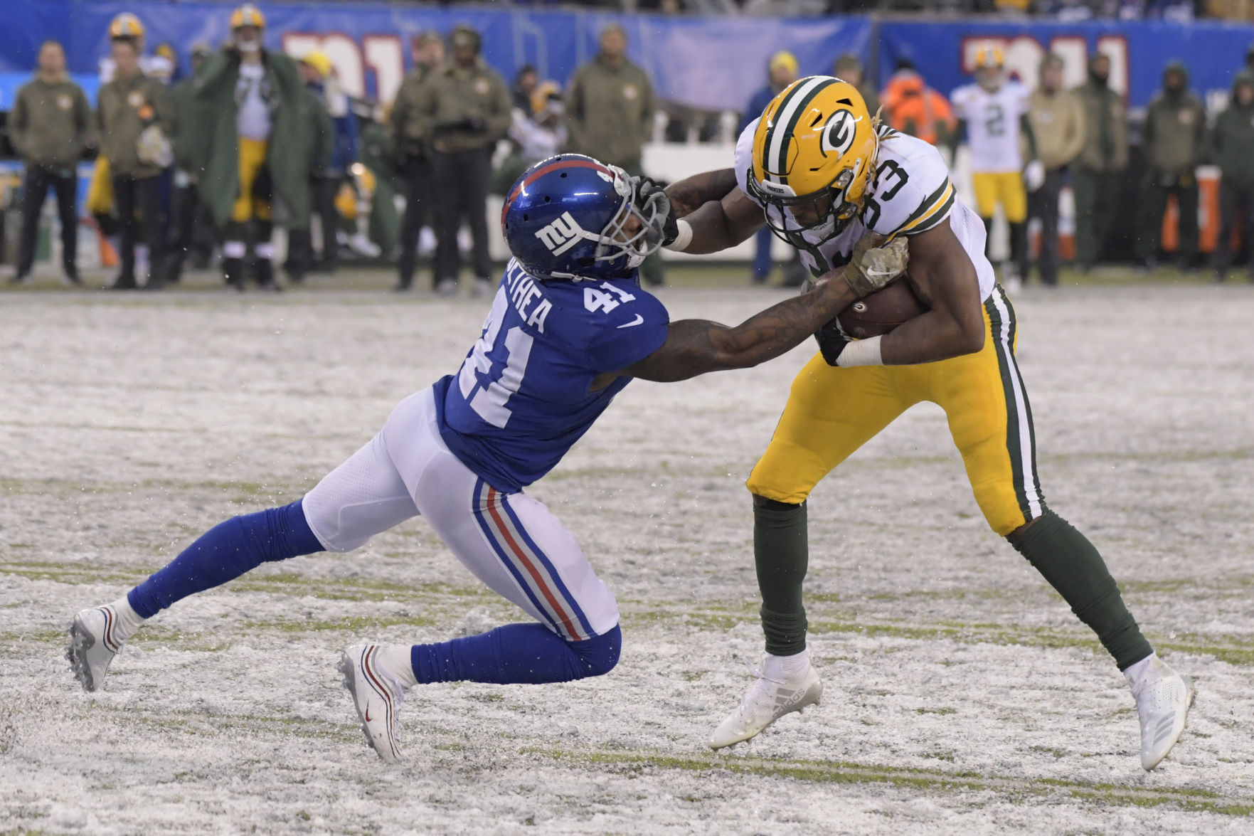 Packers 31, Giants 13